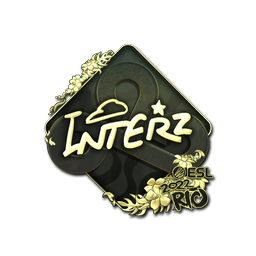 Sticker | interz (Gold) | Rio 2022
