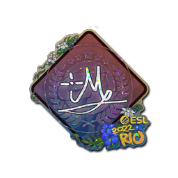 Sticker | iM (Glitter) | Rio 2022