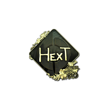 Sticker | HexT (Gold) | Rio 2022