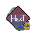 Sticker | HexT (Glitter) | Rio 2022