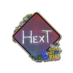 Sticker | HexT (Glitter) | Rio 2022