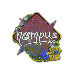 Sticker | hampus (Glitter) | Rio 2022