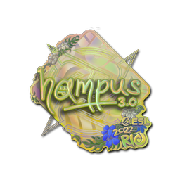 Sticker | hampus (Holo) | Rio 2022