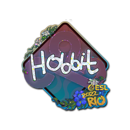 Sticker | Hobbit (Glitter) | Rio 2022