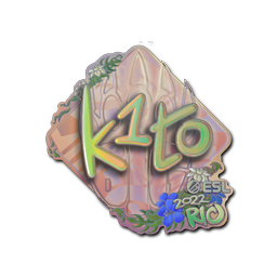 Sticker | k1to (Holo) | Rio 2022