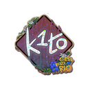 Sticker | k1to (Glitter) | Rio 2022