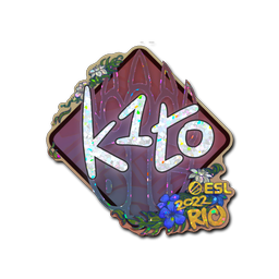 Sticker | k1to (Glitter) | Rio 2022