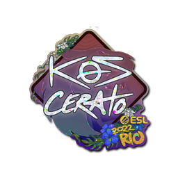 Sticker | KSCERATO (Glitter) | Rio 2022