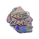 Sticker | KSCERATO (Holo) | Rio 2022