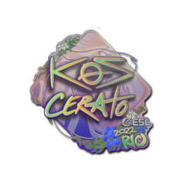 Sticker | KSCERATO (Holo) | Rio 2022