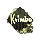 Sticker | Krimbo (Gold) | Rio 2022