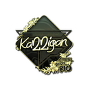 Sticker | karrigan (Gold) | Rio 2022