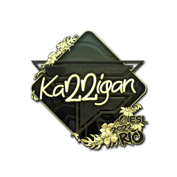 Sticker | karrigan (Gold) | Rio 2022