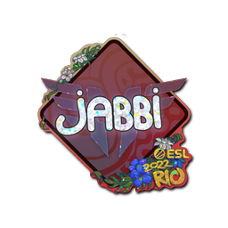 Sticker | jabbi (Glitter) | Rio 2022