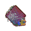 Sticker | juanflatroo (Glitter) | Rio 2022