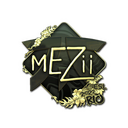 Sticker | mezii (Gold) | Rio 2022