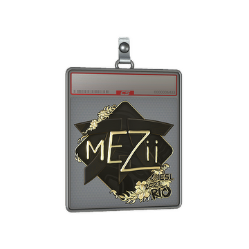 Sticker Slab | mezii (Gold) | Rio 2022