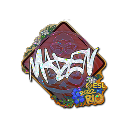 Sticker | maden (Glitter) | Rio 2022