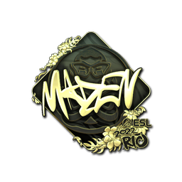 Sticker | maden (Gold) | Rio 2022