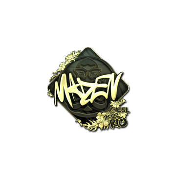 Sticker | maden (Gold) | Rio 2022