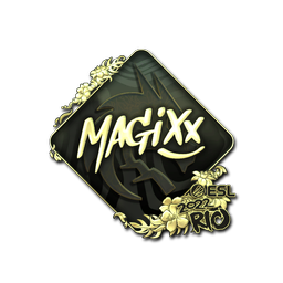 Sticker | magixx (Gold) | Rio 2022