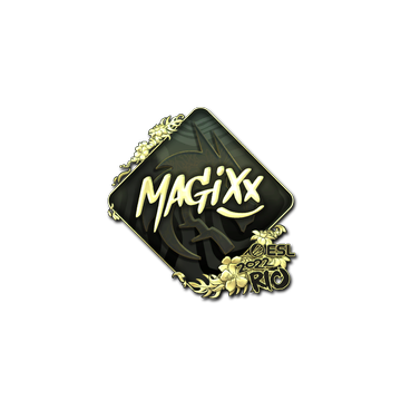 Sticker | magixx (Gold) | Rio 2022