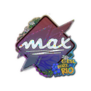 Sticker | max (Glitter) | Rio 2022