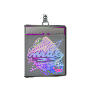 Sticker Slab | max (Holo) | Rio 2022