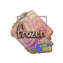 Sticker | frozen (Holo) | Rio 2022