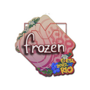 Sticker | frozen | Rio 2022