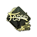 Sticker | fer (Gold) | Rio 2022