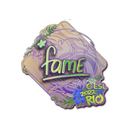 Sticker | fame (Holo) | Rio 2022
