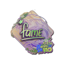 Sticker | fame (Holo) | Rio 2022