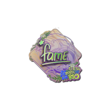 Sticker | fame (Holo) | Rio 2022