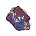 Sticker | fame (Glitter) | Rio 2022