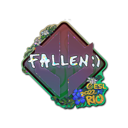 Sticker | FalleN (Glitter) | Rio 2022