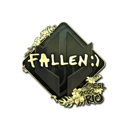 Sticker | FalleN (Gold) | Rio 2022