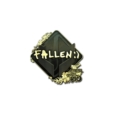 Sticker | FalleN (Gold) | Rio 2022