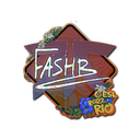 Sticker | FASHR (Glitter) | Rio 2022