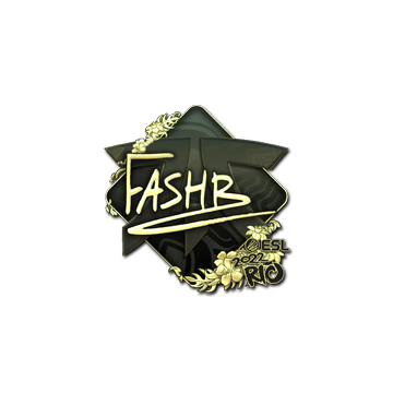 Sticker | FASHR (Gold) | Rio 2022
