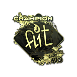 Sticker | FL1T (Gold, Champion) | Rio 2022