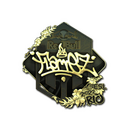 Sticker | FlameZ (Gold) | Rio 2022