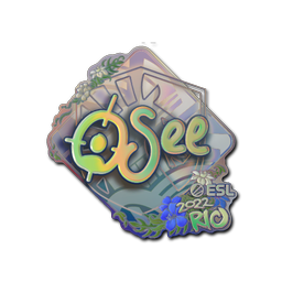 Sticker | oSee (Holo) | Rio 2022