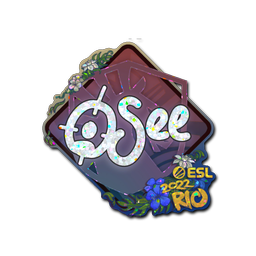 Sticker | oSee (Glitter) | Rio 2022