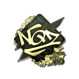 Sticker | NQZ (Gold) | Rio 2022
