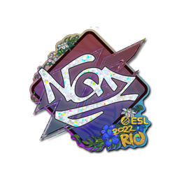 Sticker | NQZ (Glitter) | Rio 2022