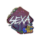Sticker | nexa (Glitter) | Rio 2022