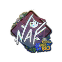 Sticker | NAF (Glitter) | Rio 2022