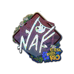 Sticker | NAF (Glitter) | Rio 2022
