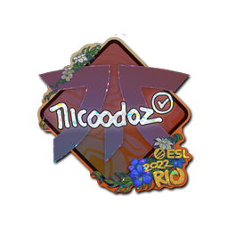 Sticker | nicoodoz (Glitter) | Rio 2022